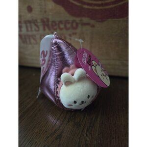 NEW Anirollz Plush Stuffie Toy Kisses Bunniroll in Pink